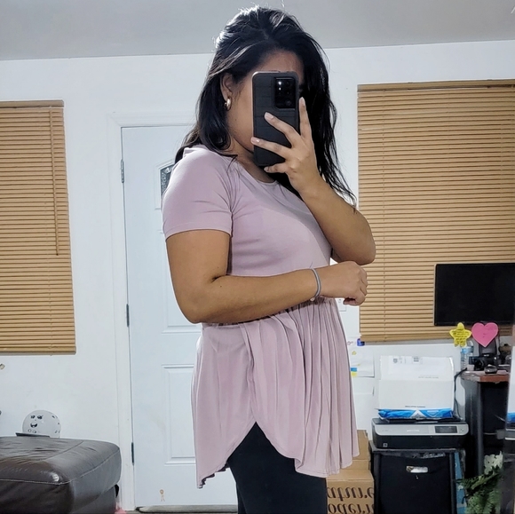LILAC TUNIC TOP - Picture 4 of 5